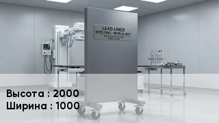 Ширмы свинцовые 2000 1000